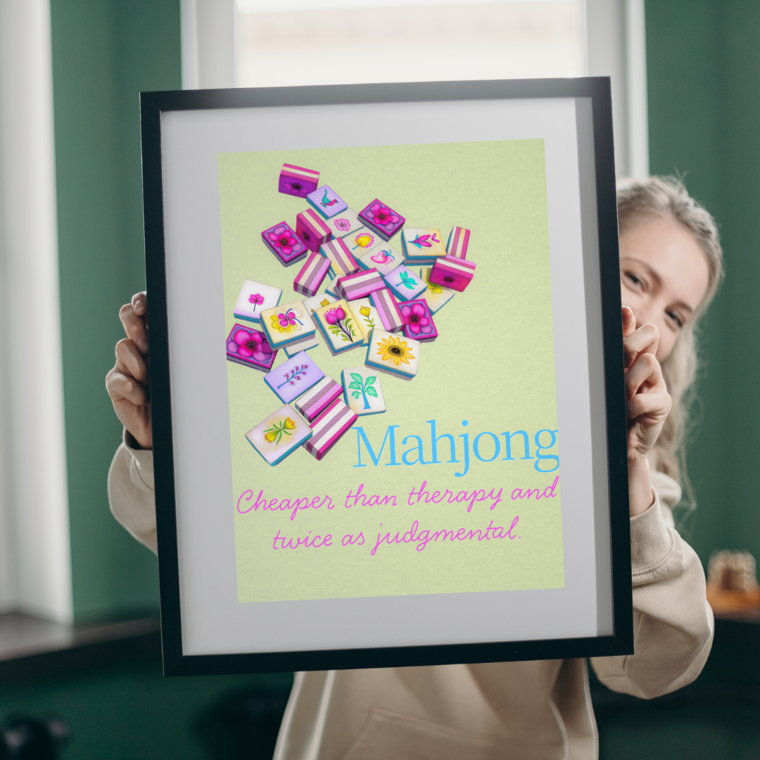 Mahjong Therapy Print