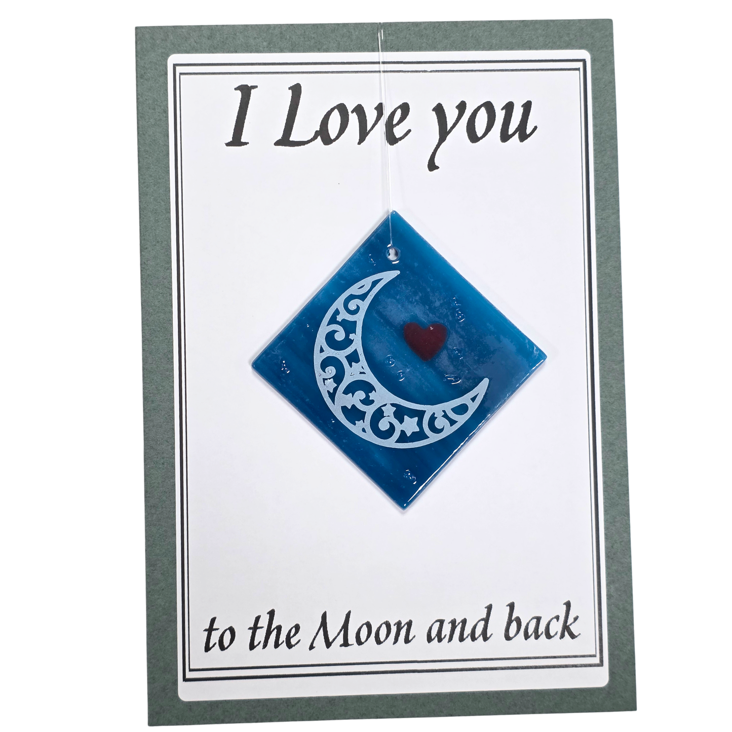 Suncatcher Card-Moon & Back