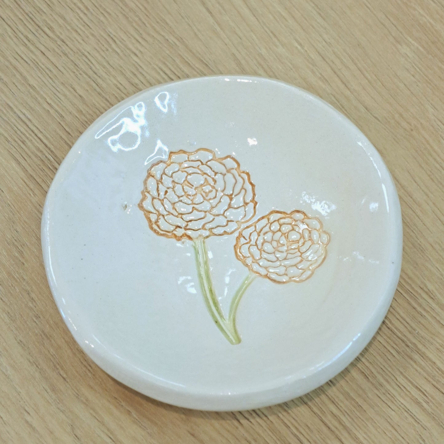 Birthflower Ring Dish