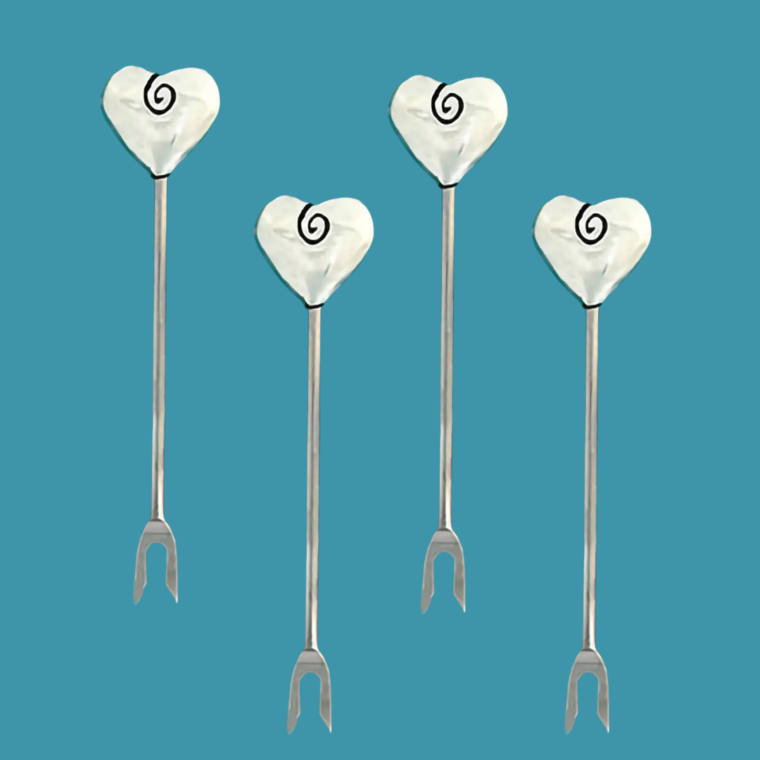 Appetizer Pick Set-Hearts