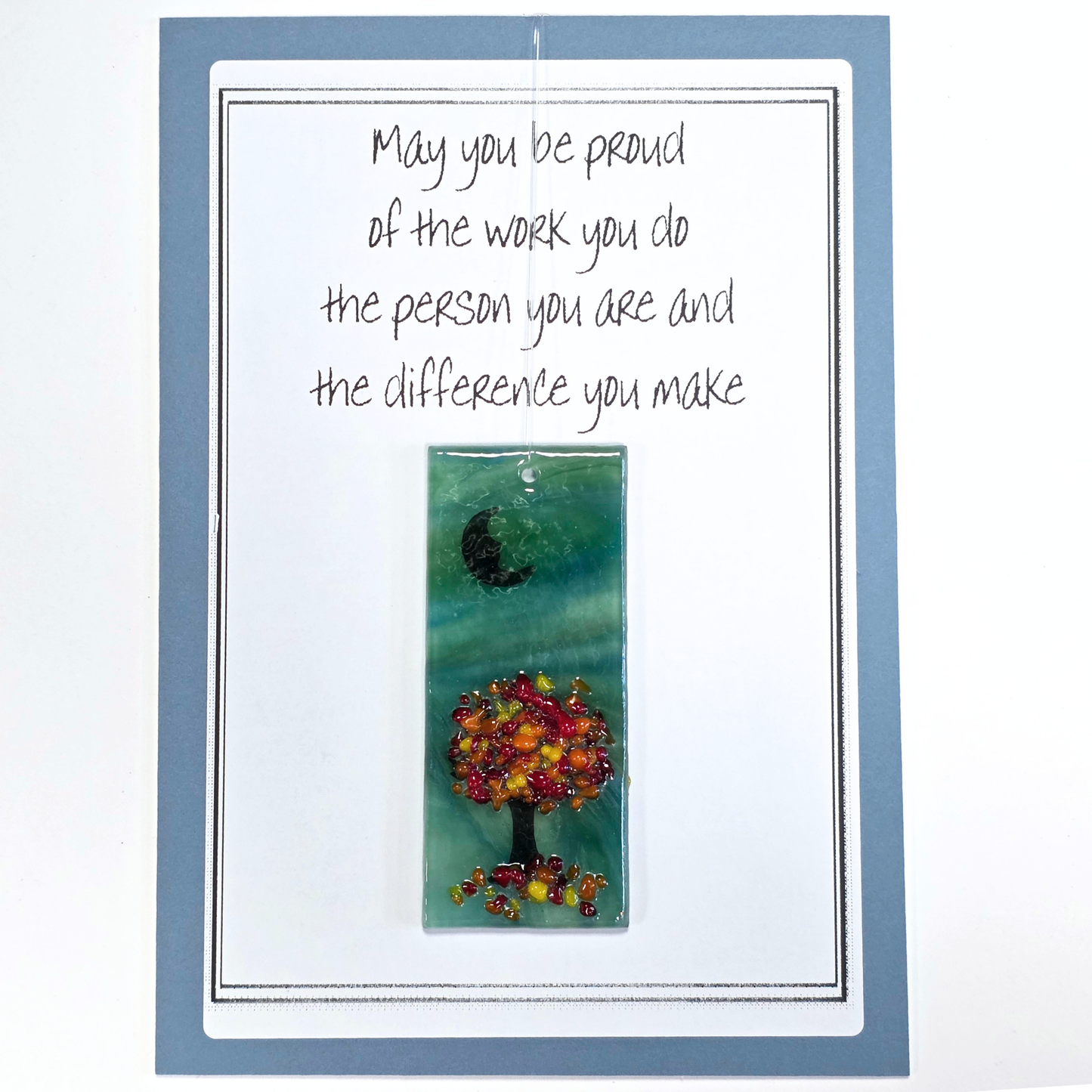 Suncatcher Card-Be Proud Tree