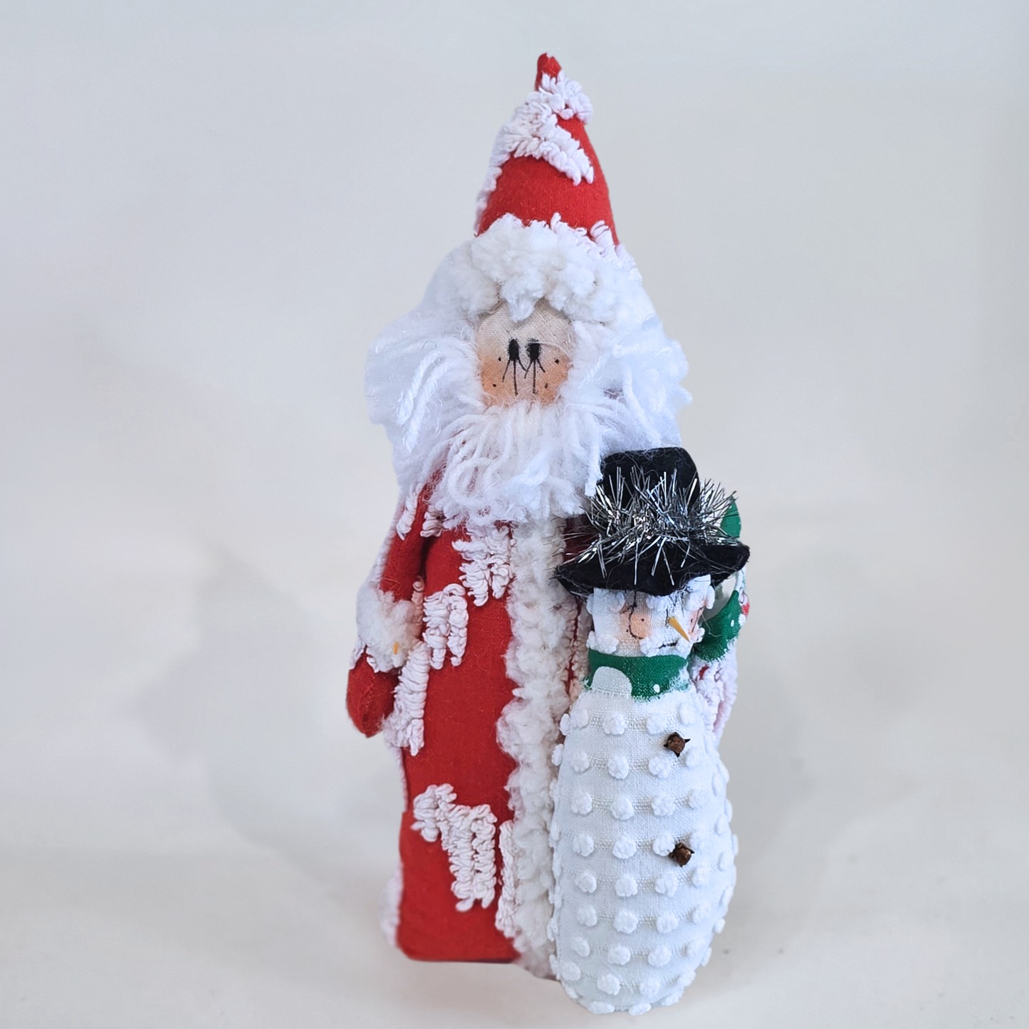 Santa With Snowman