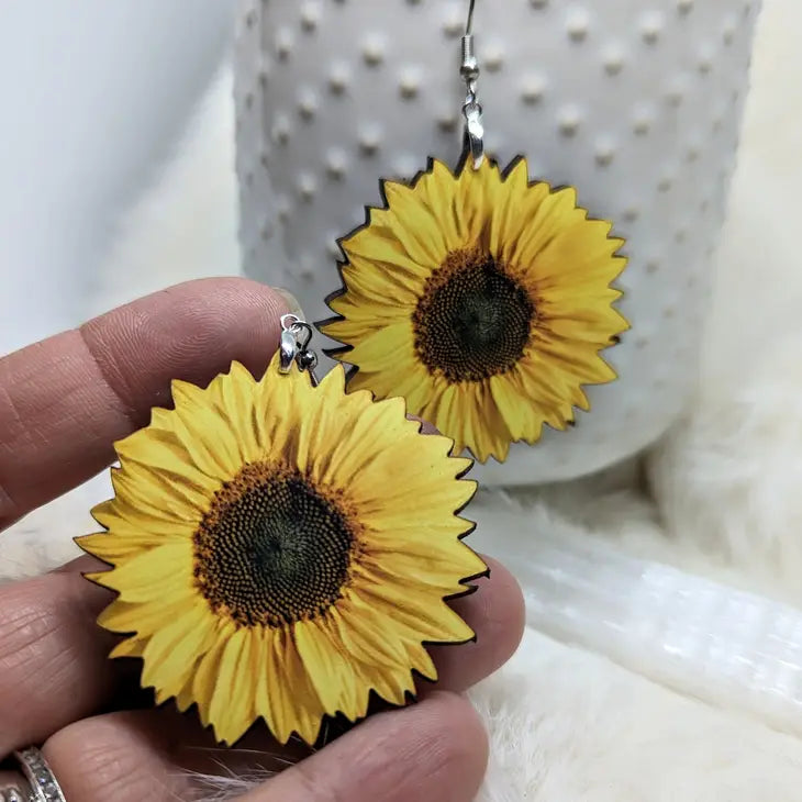 Sunflower Earrings