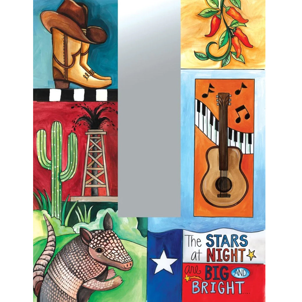 Texas Mirror-Howdy Y'all