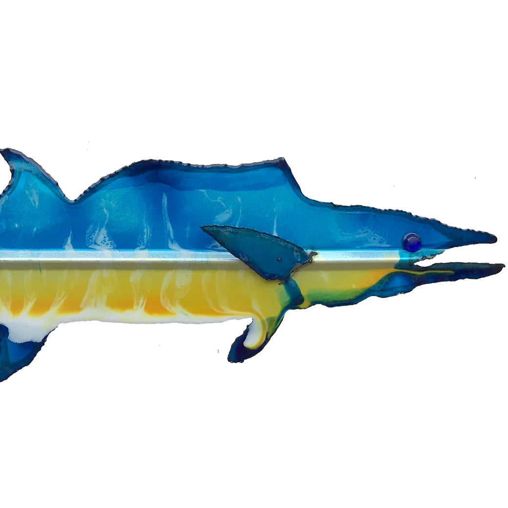 Wahoo Tin Roof Wall Art