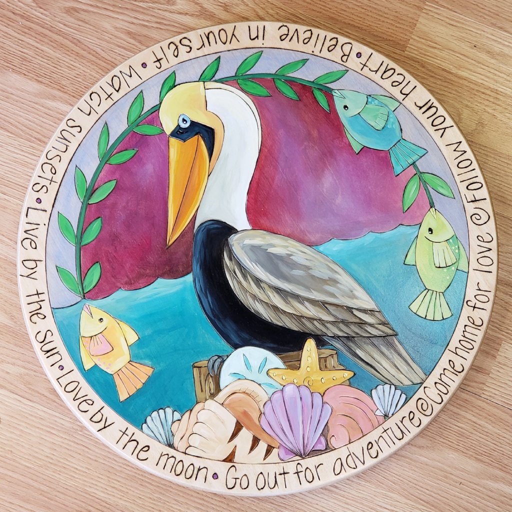 Lazy Susan 20"-Pelican (B)