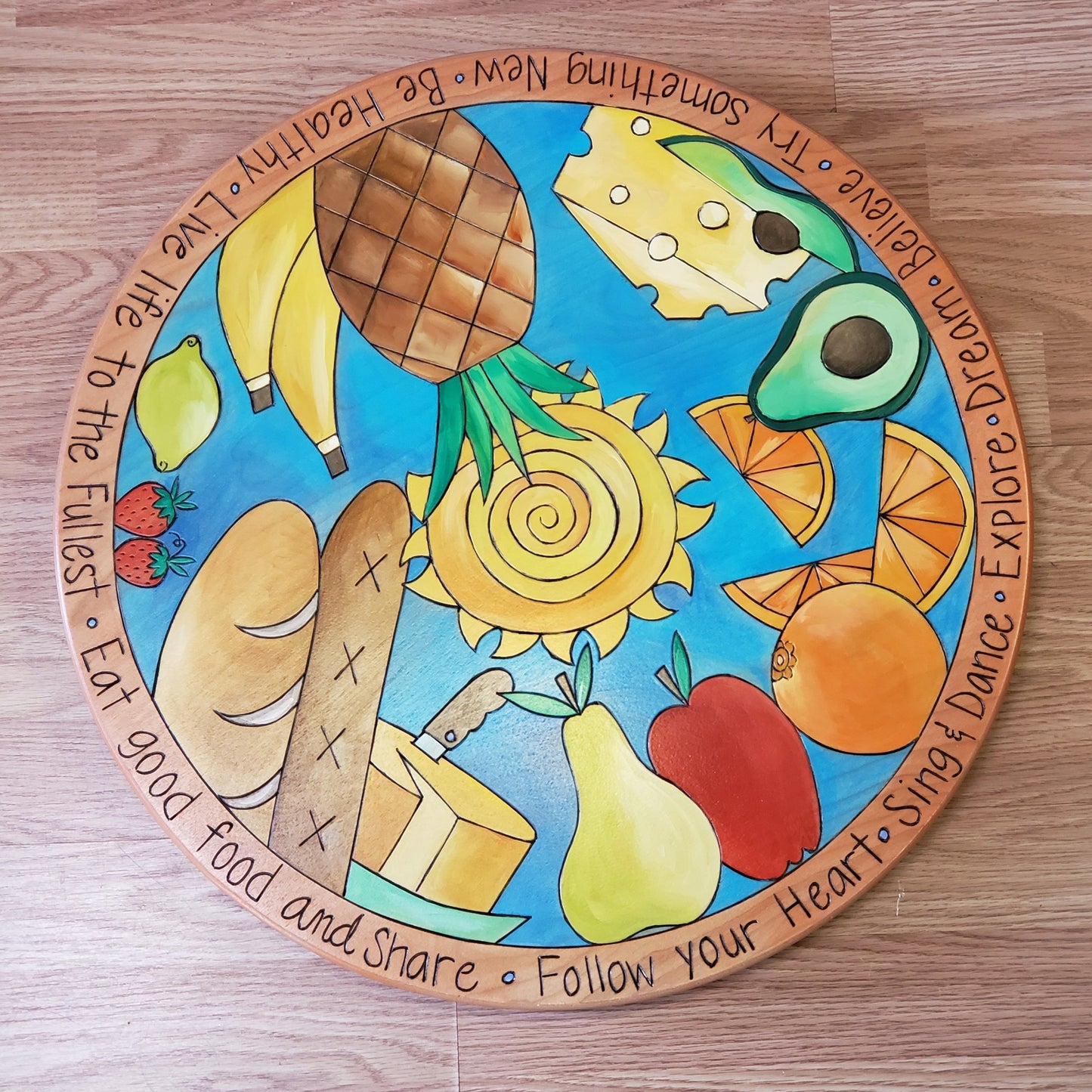 Lazy Susan 20"-Eat Good Food