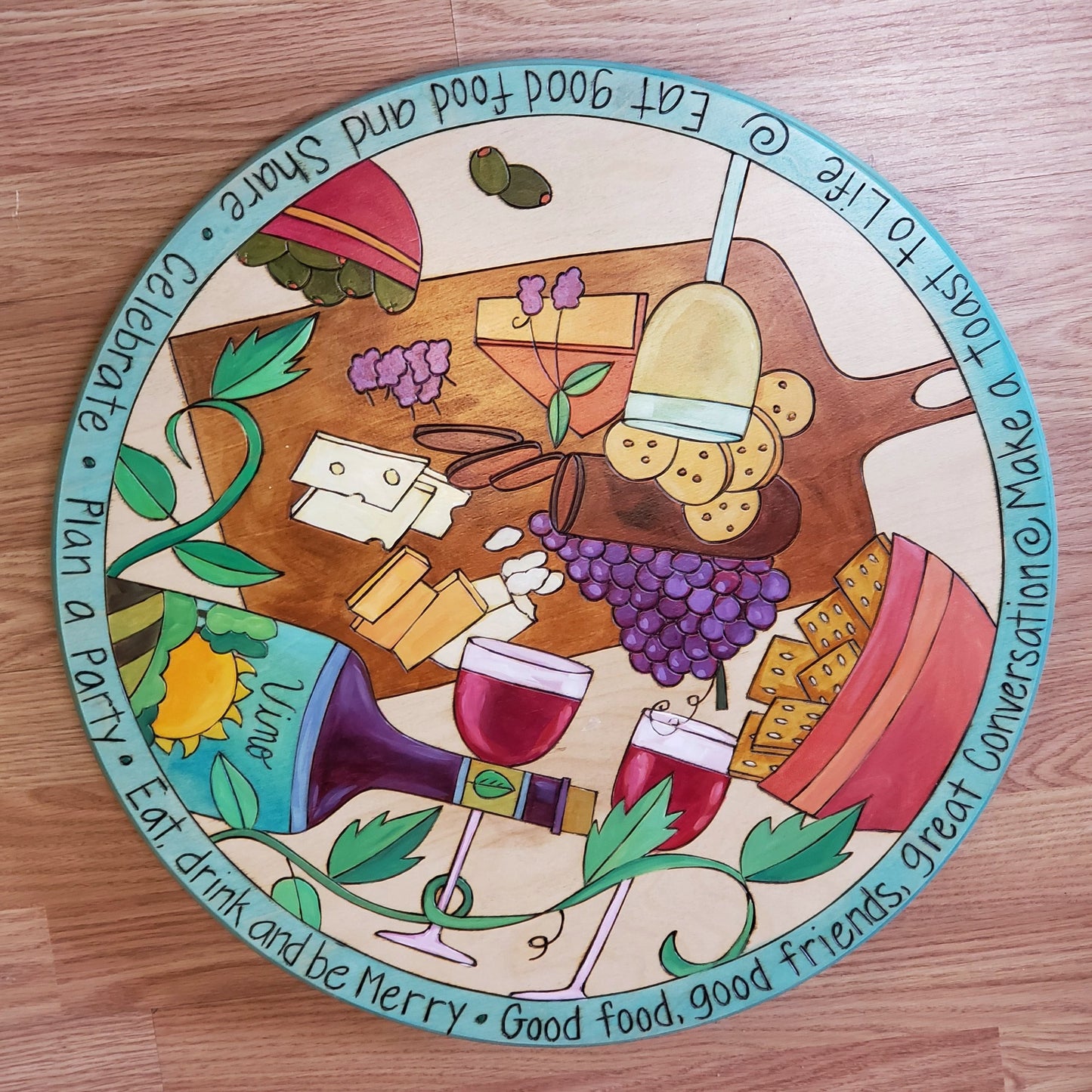 Lazy Susan 20"-Eat Good Food Charcuterie