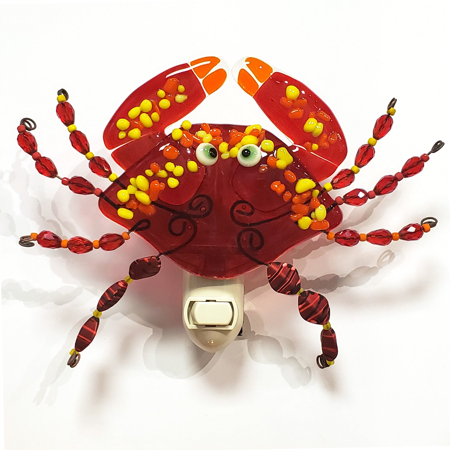 Glass Nightlight-Crab