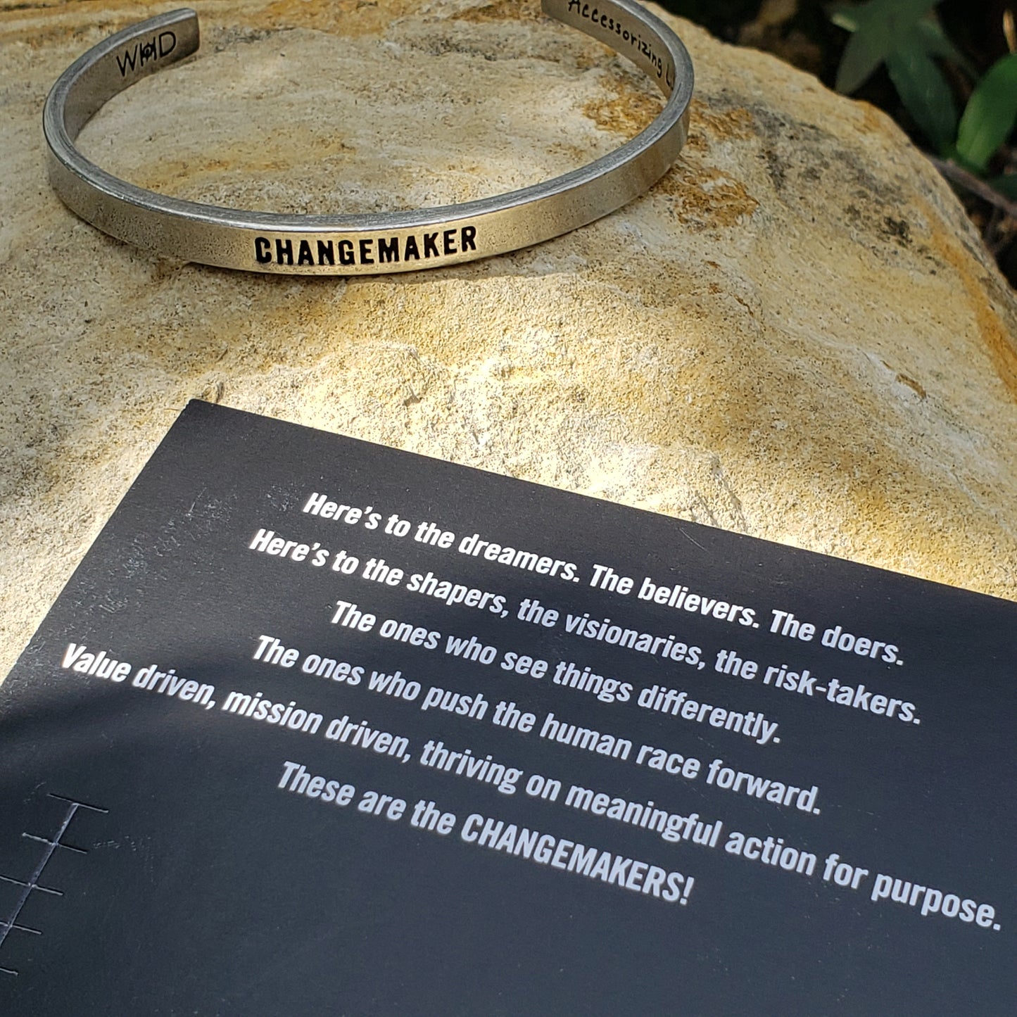 Cuff Bracelet-Changemaker