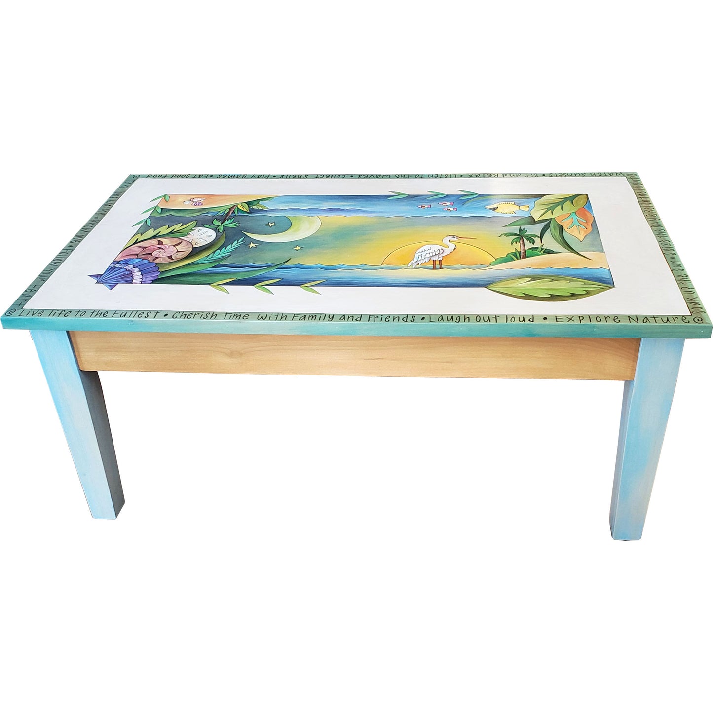 Contemporary Coffee Table-Heron