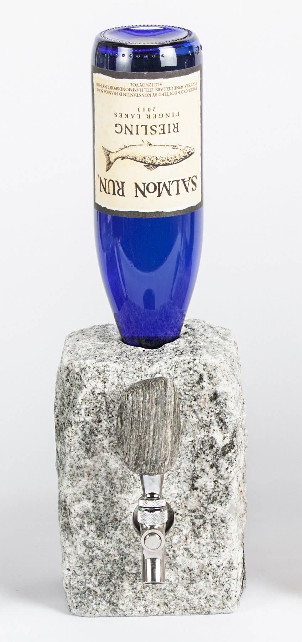 Beverage Dispenser-Grey Granite | Funky Rock Desings | Random Acts of Art | Naples Florida