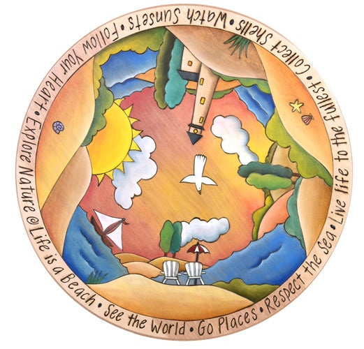 Lazy Susan 20"-Beach (10244)