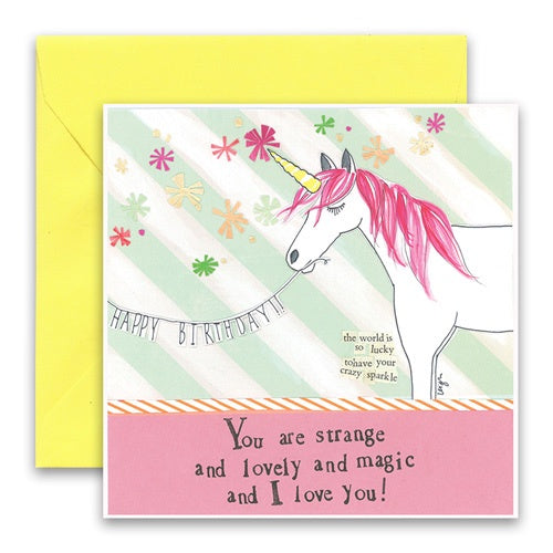 Card-Unicorn Birthday