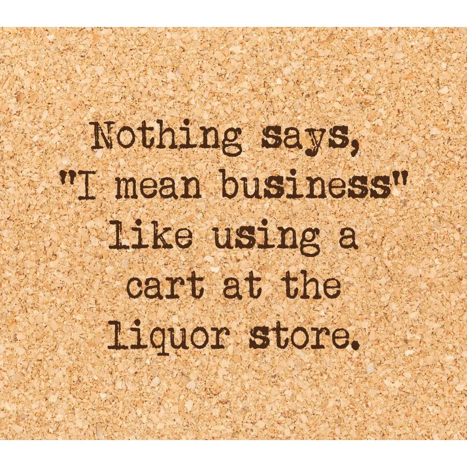 Liquor Store Cart Coaster