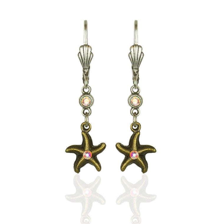 Mini Starfish Earrings
