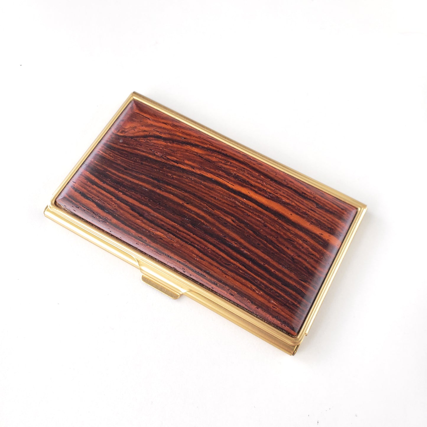 Business Card Case-Cocobolo