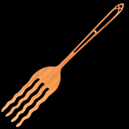 Wood Pasta Fork