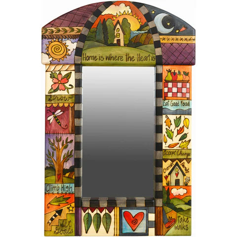 Small Mirror-Home is Where the Heart Is