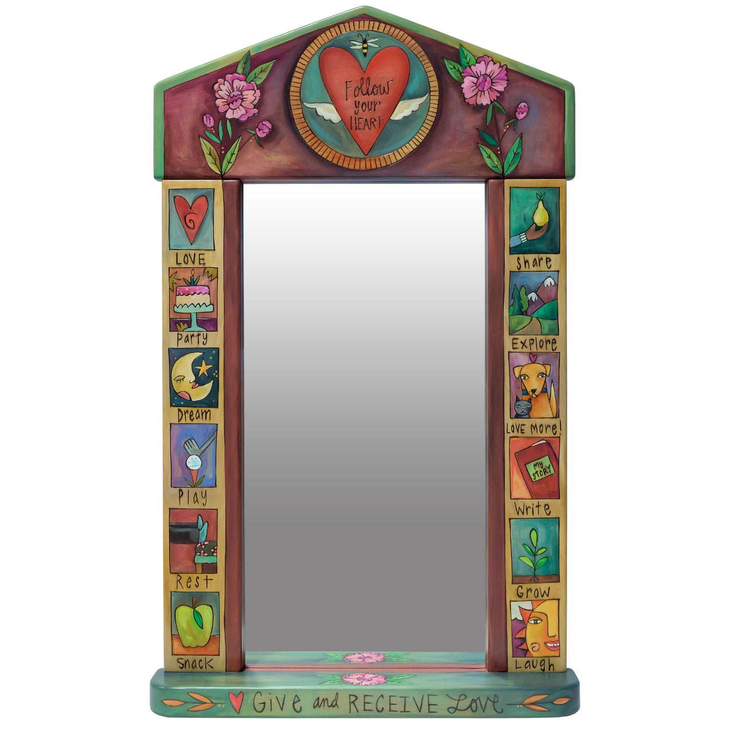 Large Mirror-Follow Your Heart