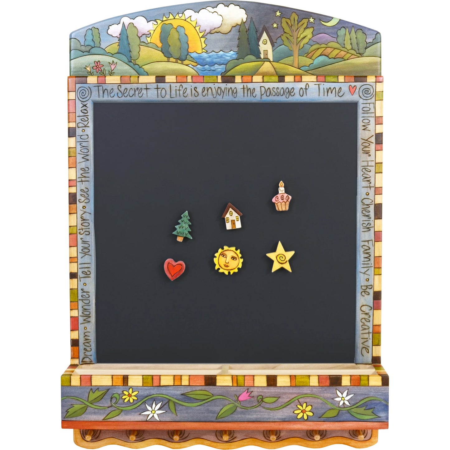 Chalkboard Info Center-Secret to Life