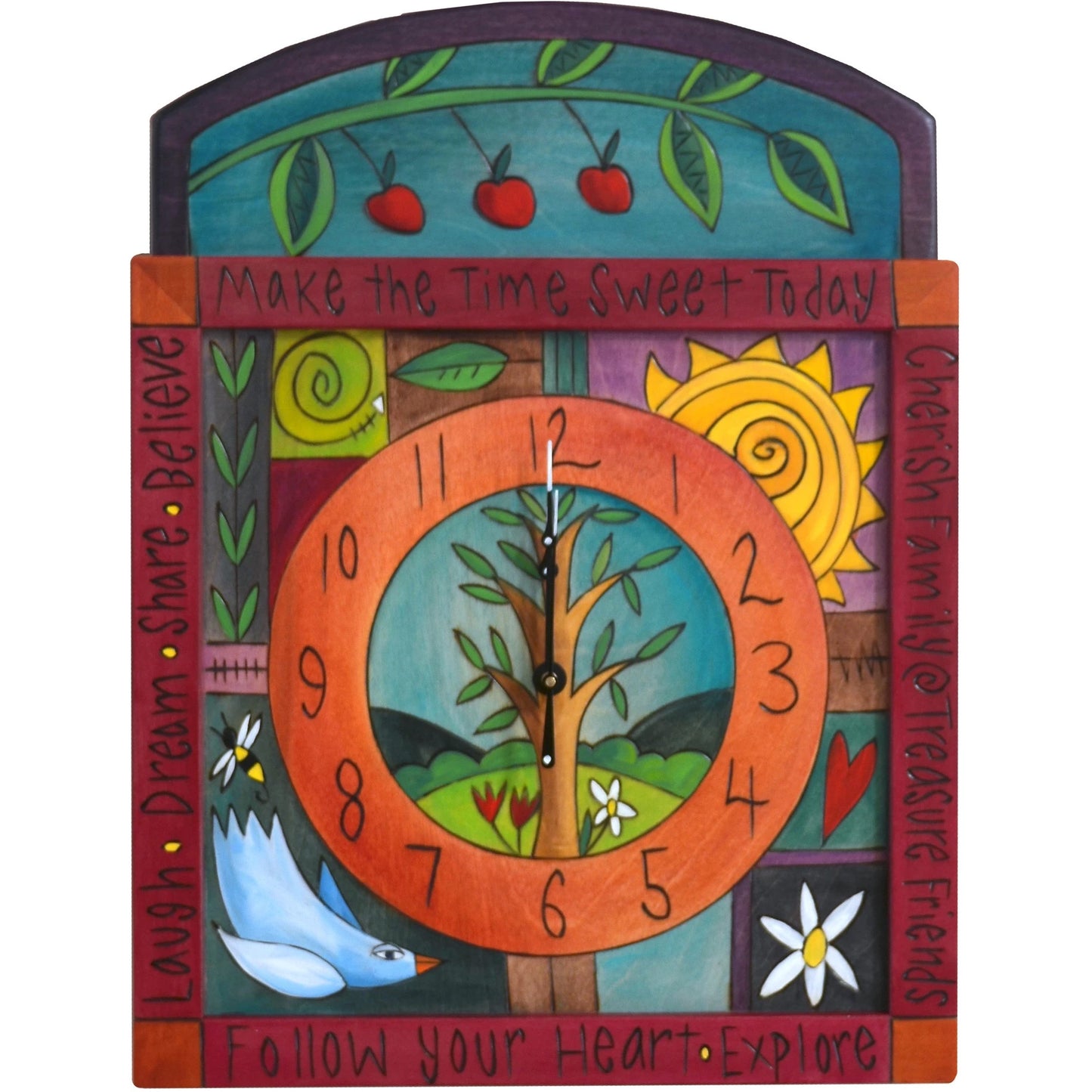 Square Clock-Make the Time Sweet