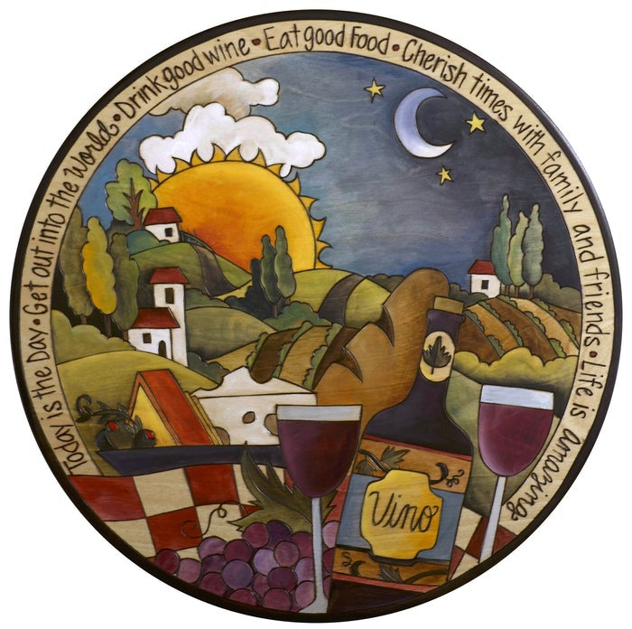 Lazy Susan 20"-Food & Wine (21)