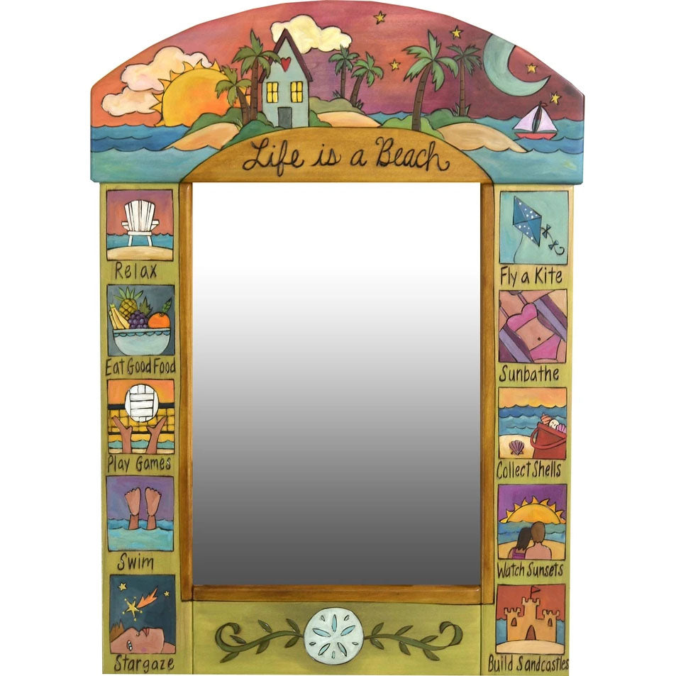 Medium Mirror-Life is a Beach