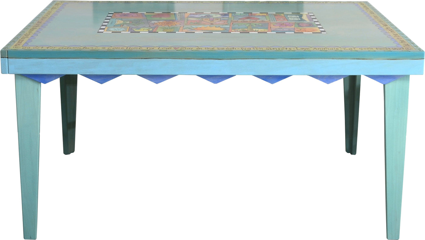 Dining Table-60" Rectangle-Block Icons