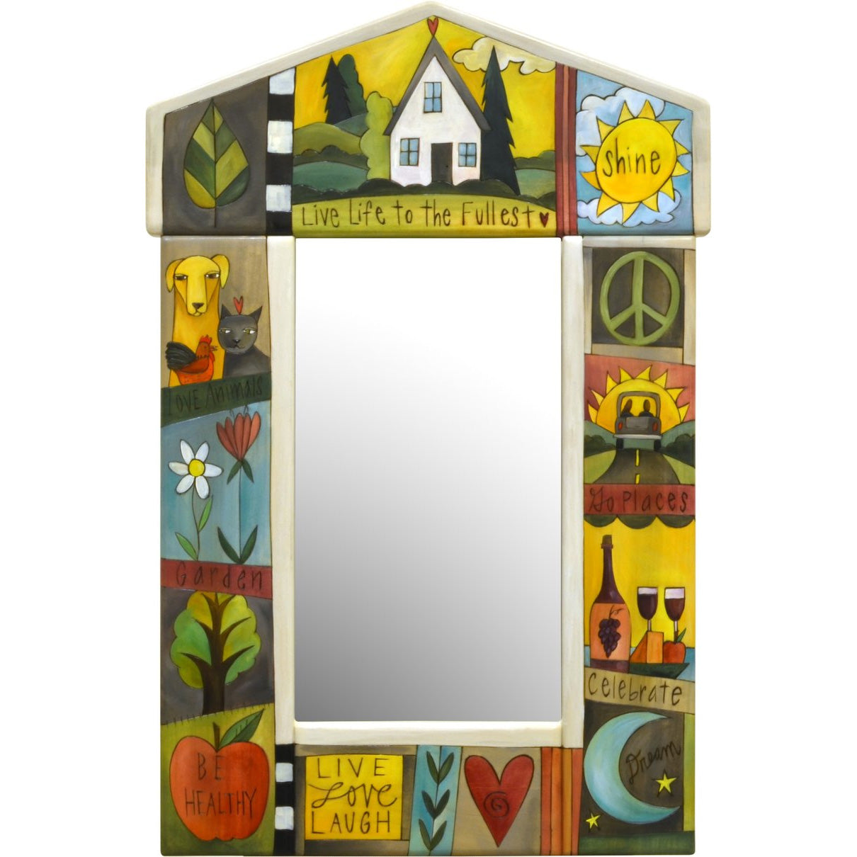 Small Mirror-Live Life to the Fullest