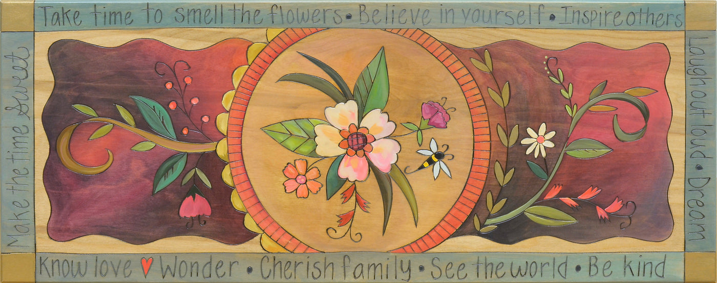 Console Table 30"-Floral