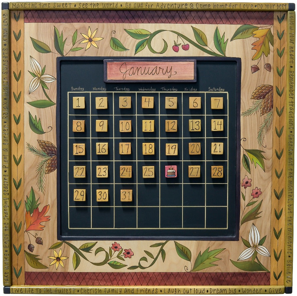 Perpetual Calendar, Large-Vines