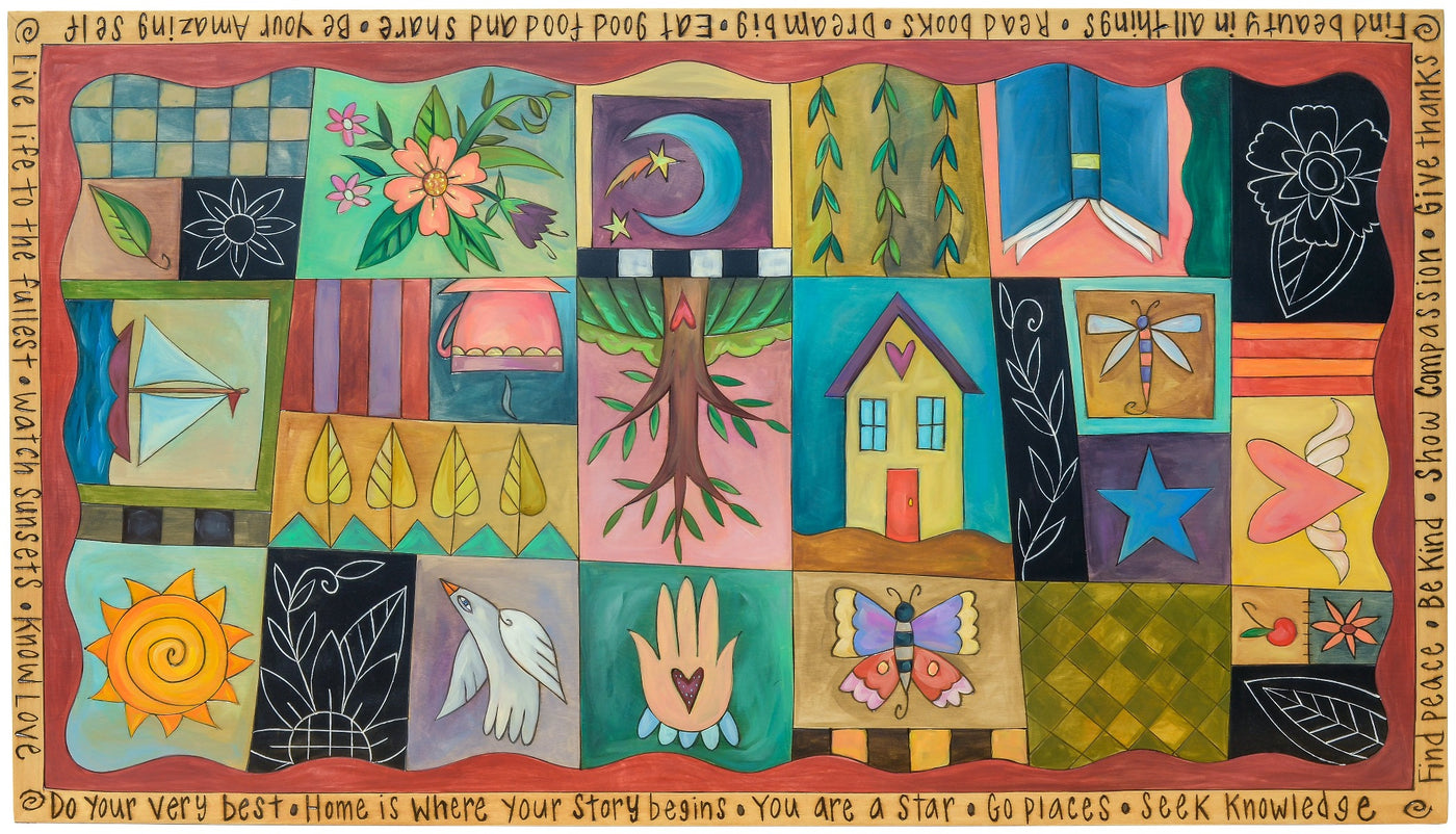 Contemporary Coffee Table-Patchwork