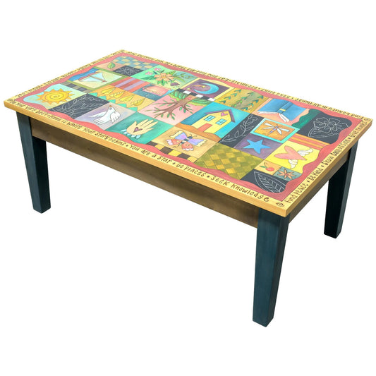 Contemporary Coffee Table-Patchwork