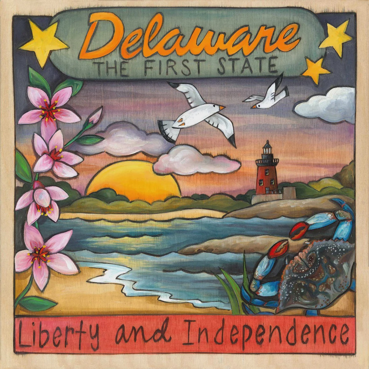 Delaware Plaque-The First State