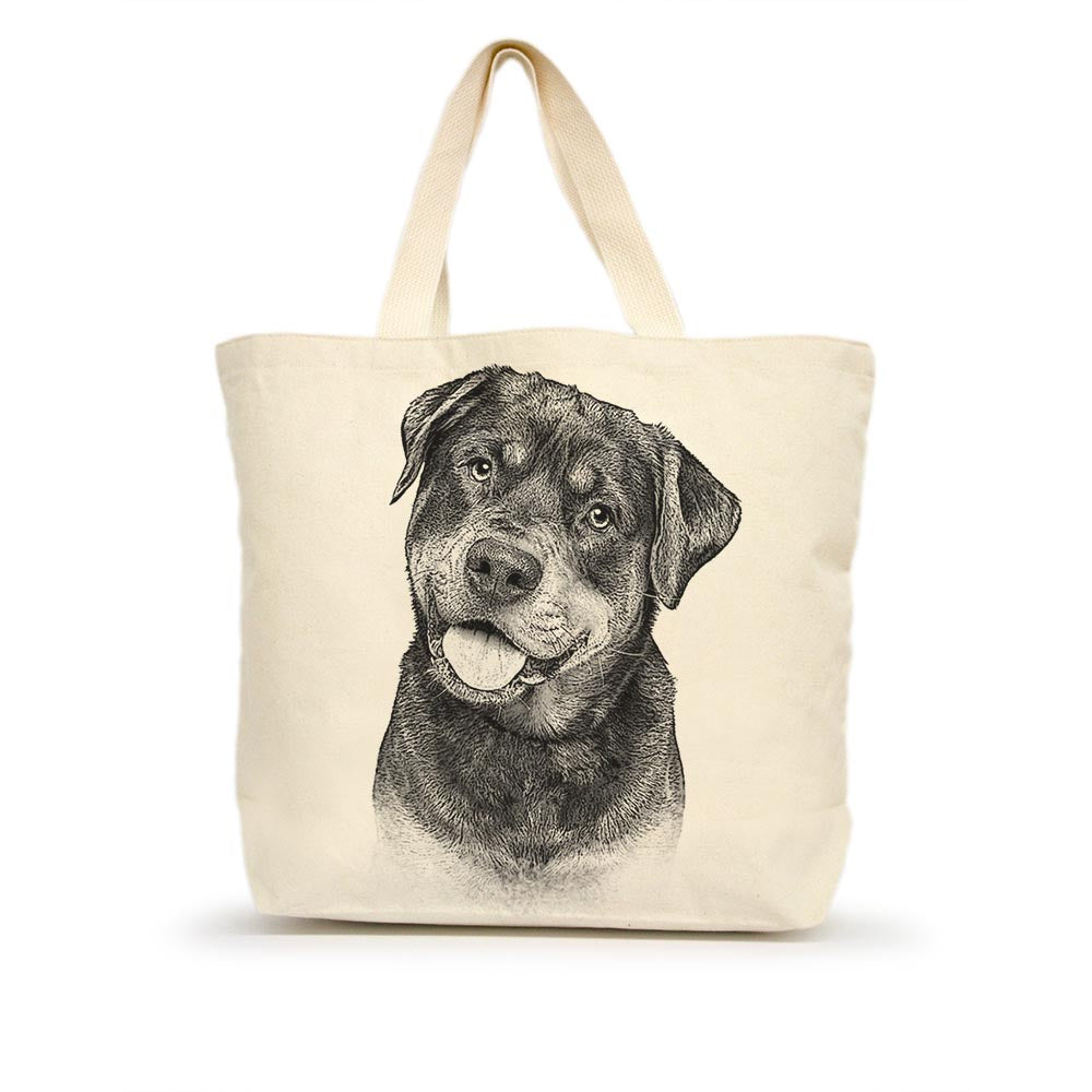 Rottweiler Tote Bag