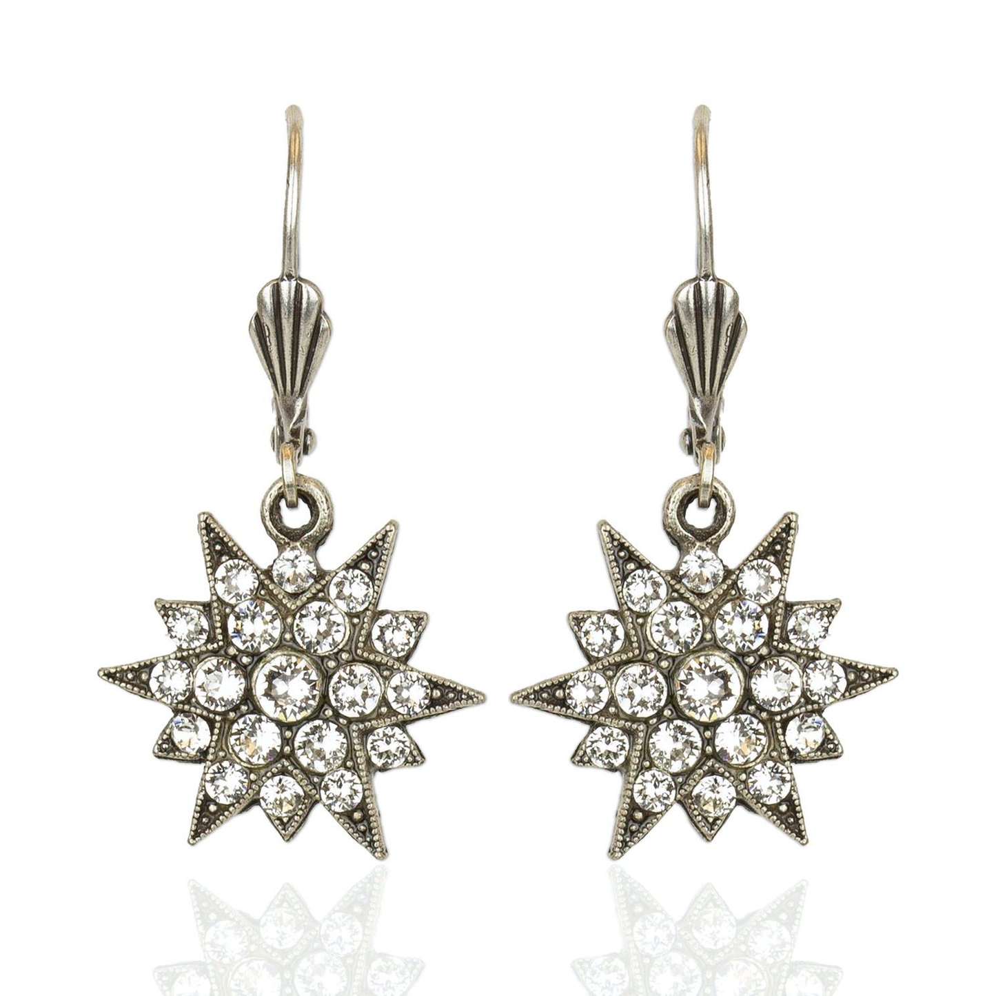 Crystal Starburst Earrings