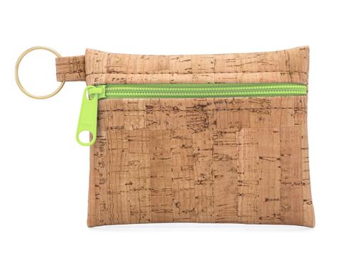 Cork Pouch Key Chain