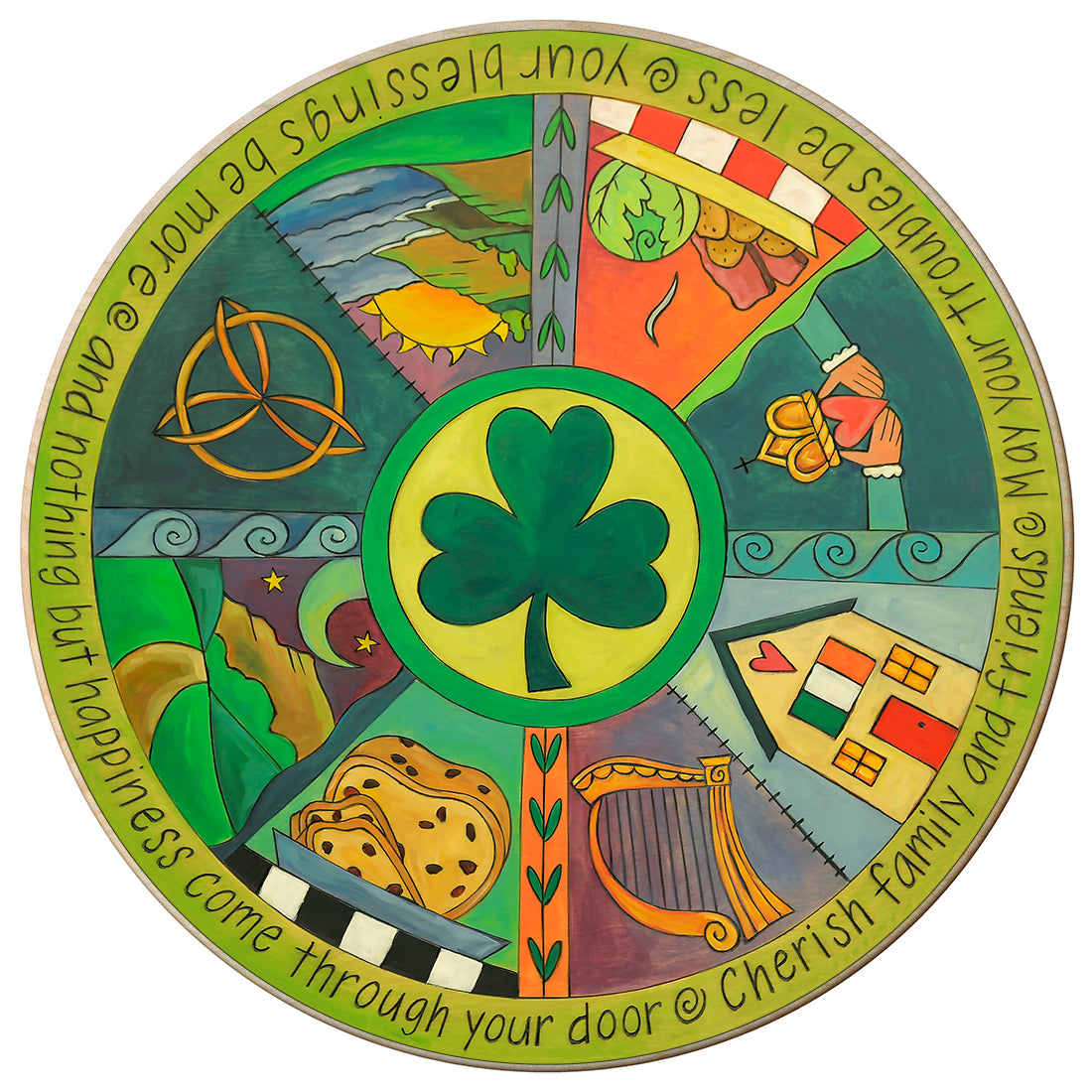 Lazy Susan-Luck of the Irish (Printed)