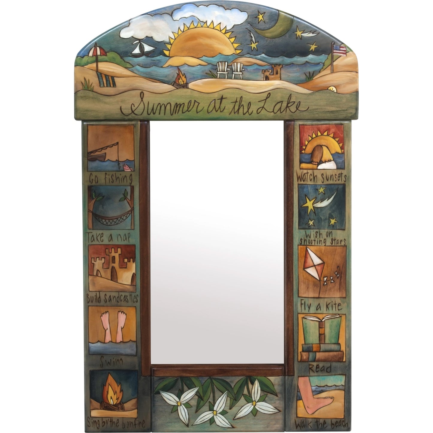 Small Mirror-Summer at the Lake