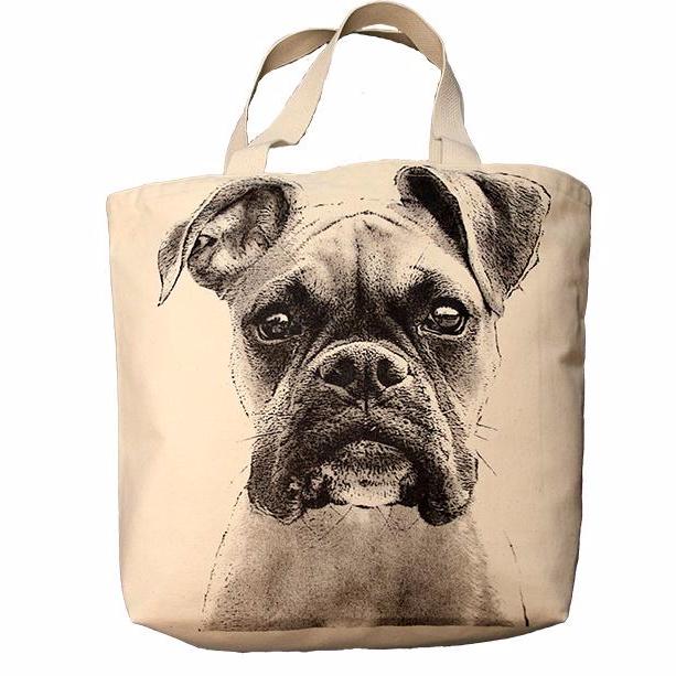 Boxer Tote Bag