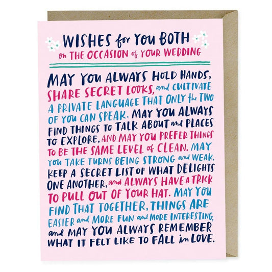 Card-Wedding Wishes