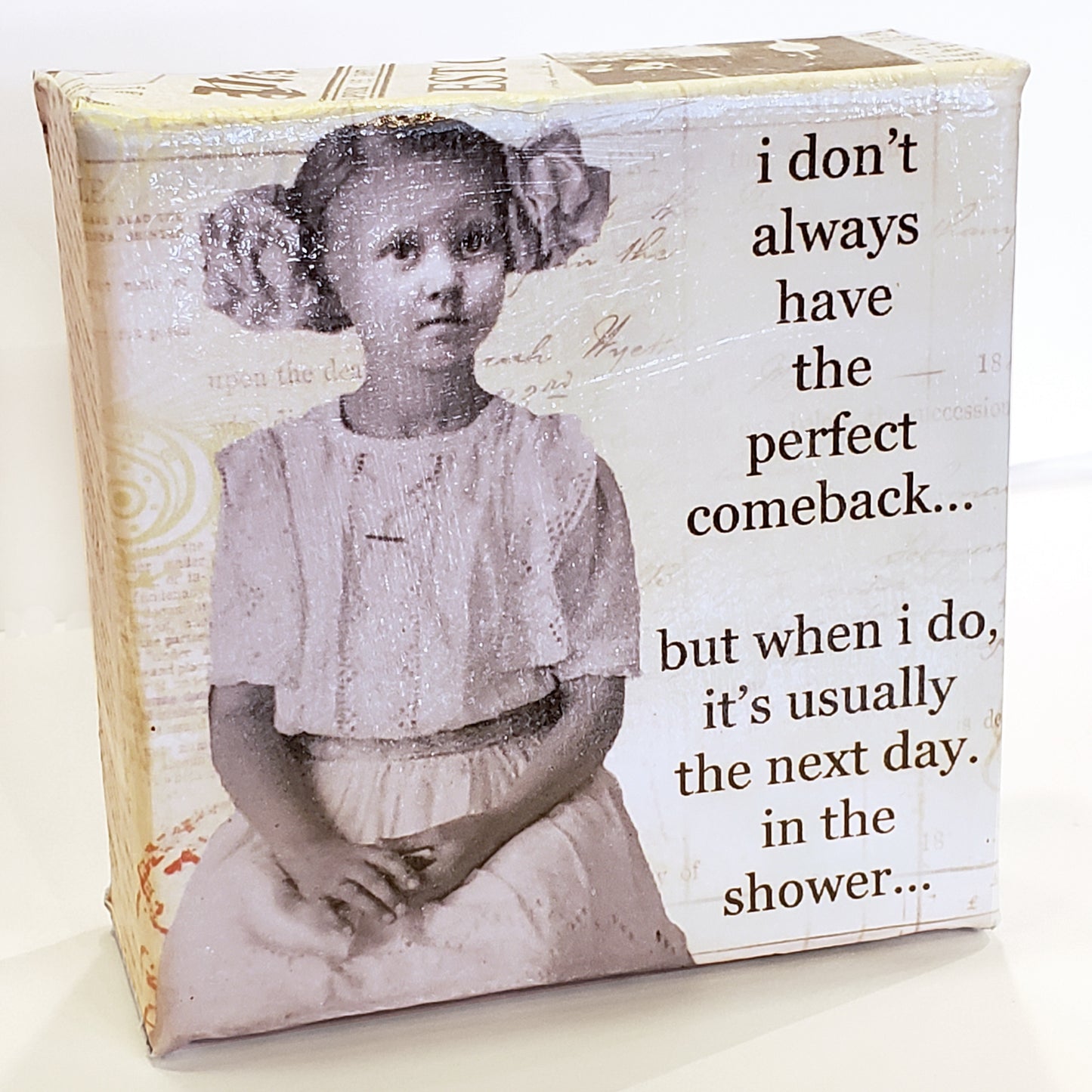 Mini Canvas-Perfect Comeback