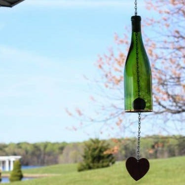 Wine Bottle Wind Chime