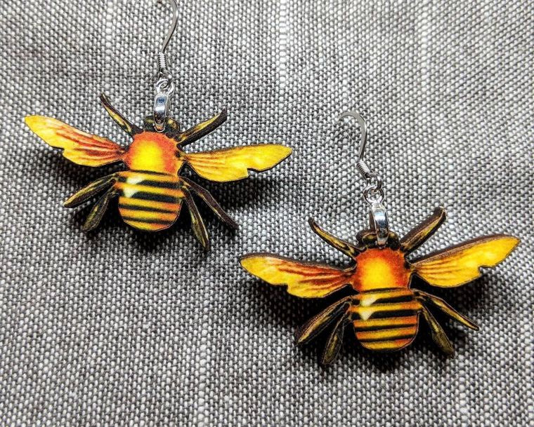 BZZZ Bee Earrings