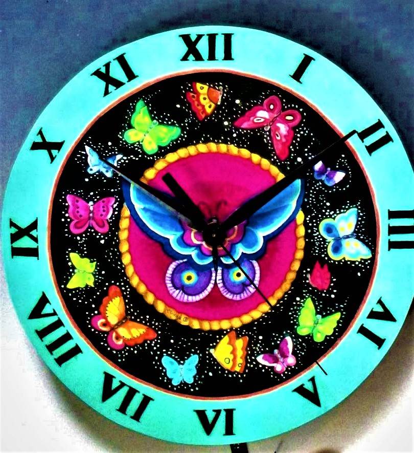 Butterfly Pendulum Clock