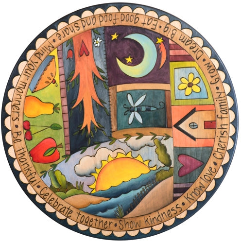 Lazy Susan 20"-Patchwork