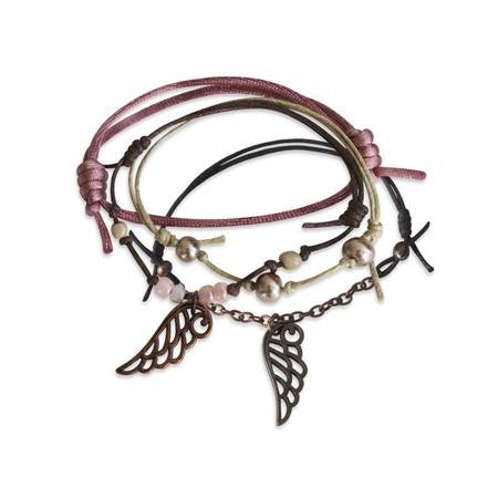 Charm Bracelet Set-Wings