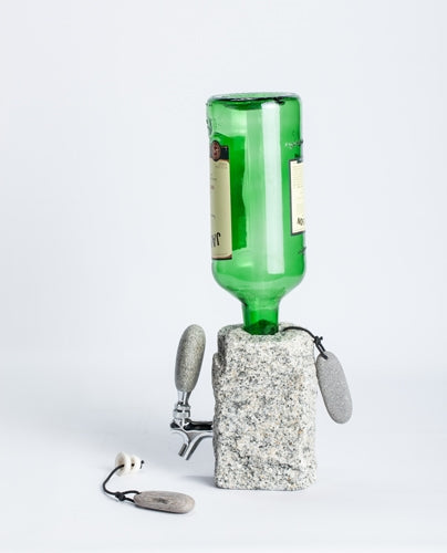 Stopper for Dispenser | Funky Rock Desings | Random Acts of Art | Naples Florida