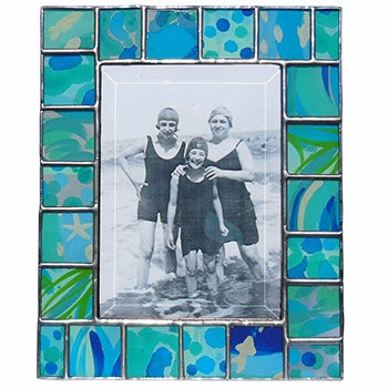 Ocean Blue Quilt Frame